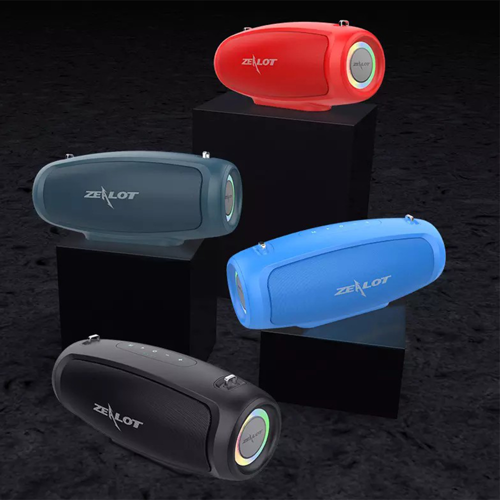 اسپیکر بلوتوثی قابل حمل zealot مدل S37L