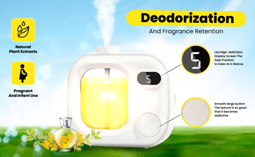 دستگاه خوشبوکننده هوشمند دیواری CAFELE مدل اتوماتیک