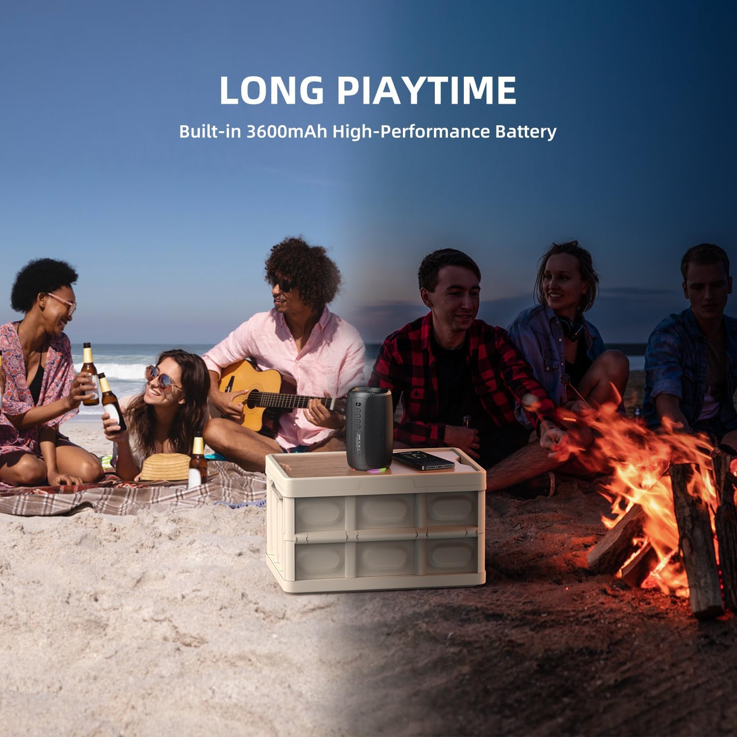 اسپیکر بلوتوثی zealot قابل حمل مدل M2 