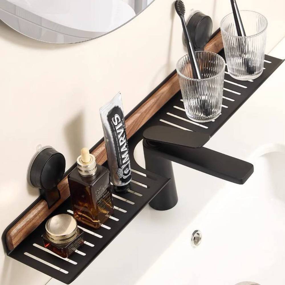 شلف دیواری چسبی سایز 40 سانتی متر