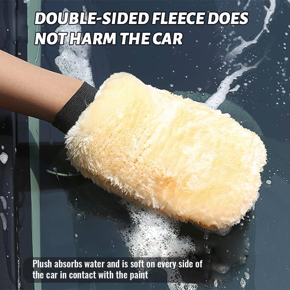 دستکش شست‌وشوی خودرو کد HB18