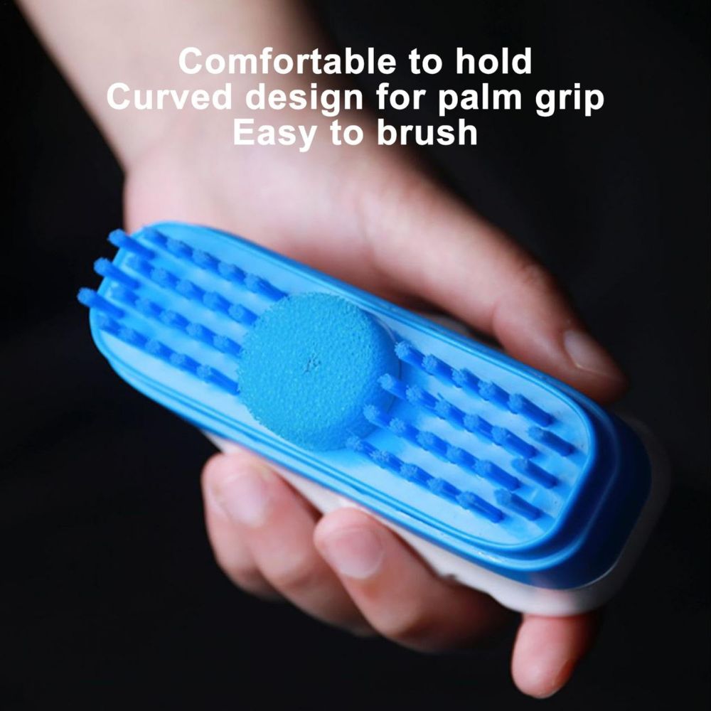 برس تمیزکننده کفش و کتانی مدل مخزن‌دار