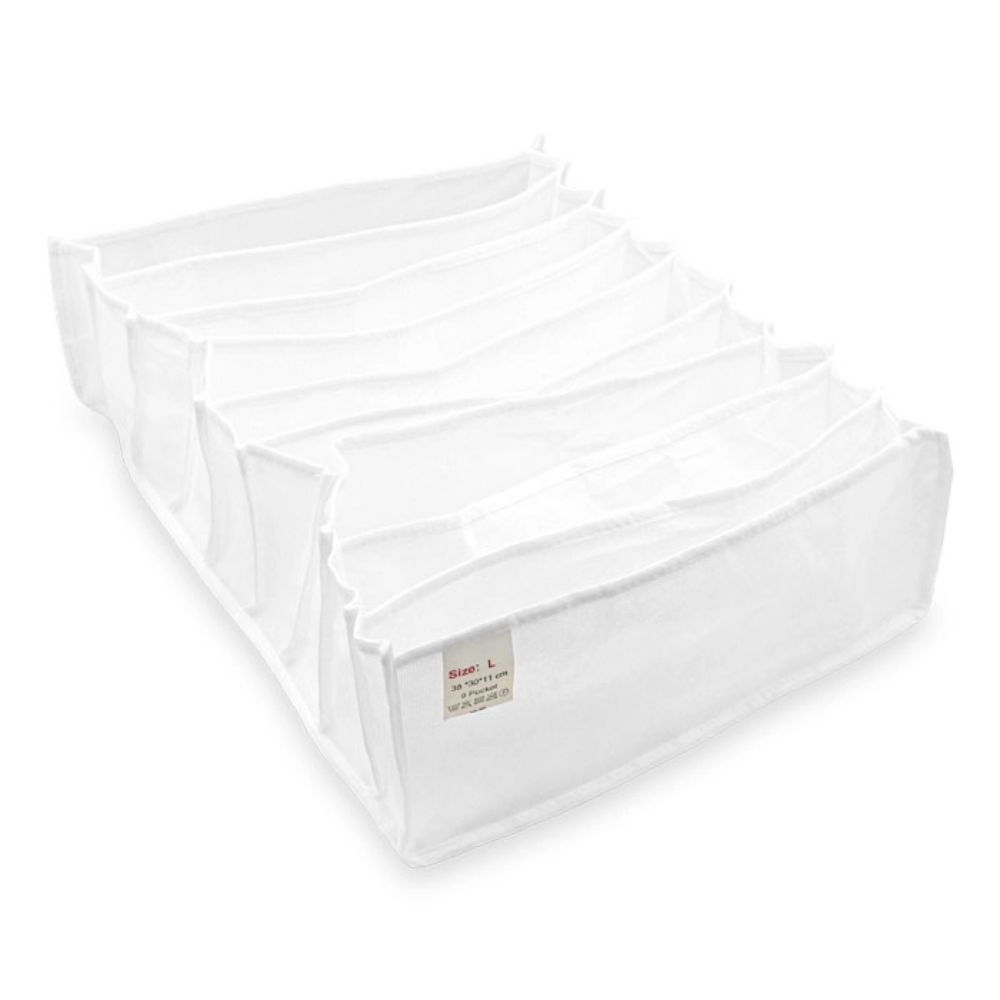 ارگانایزر پارچه‌ای کشو سفید طرح ترکیه مای هوم