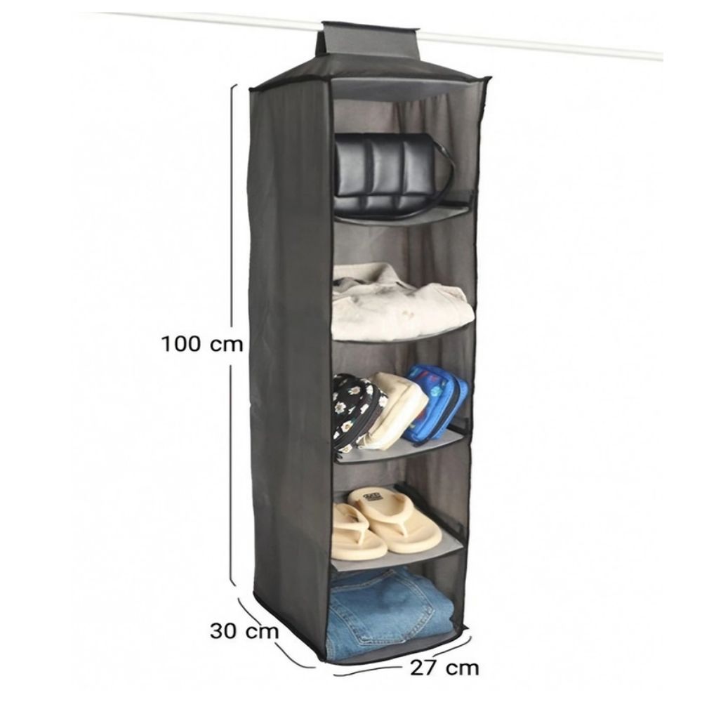 ارگانایزر پارچه‌ای توکمدی 5 طبقه مای هوم