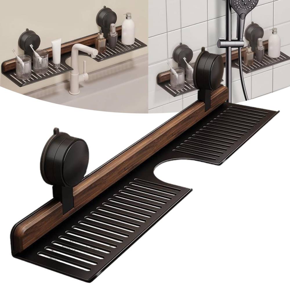 شلف دیواری چسبی سایز 60 سانتی متر