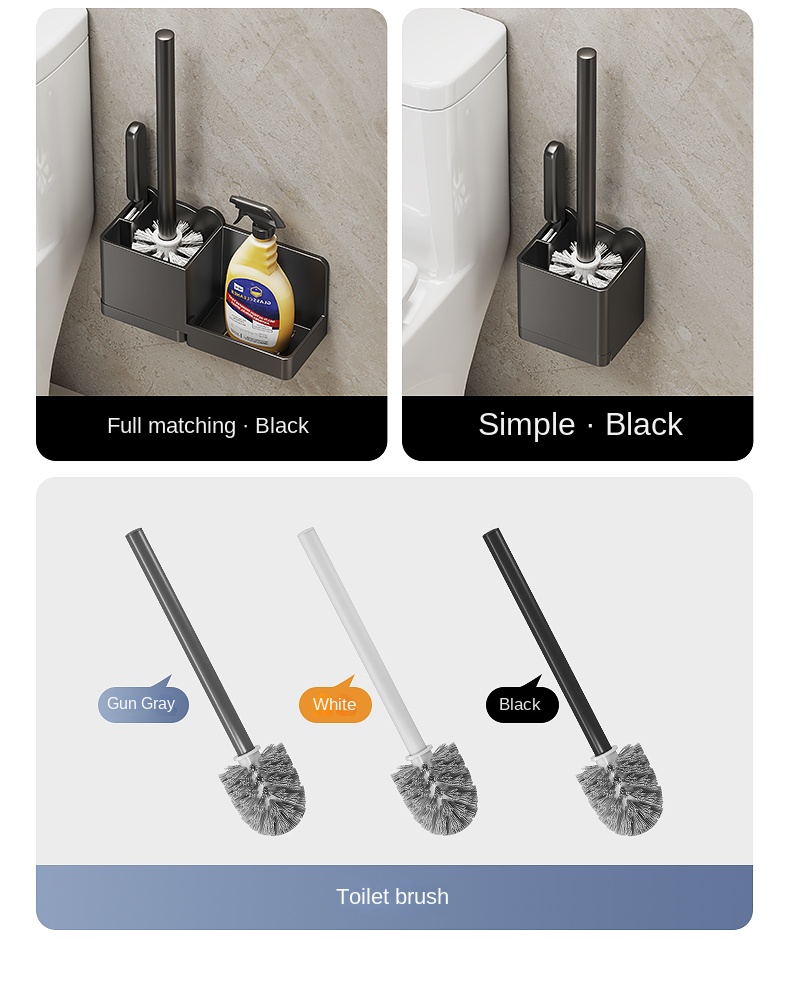 برس توالت دیواری کد HB25