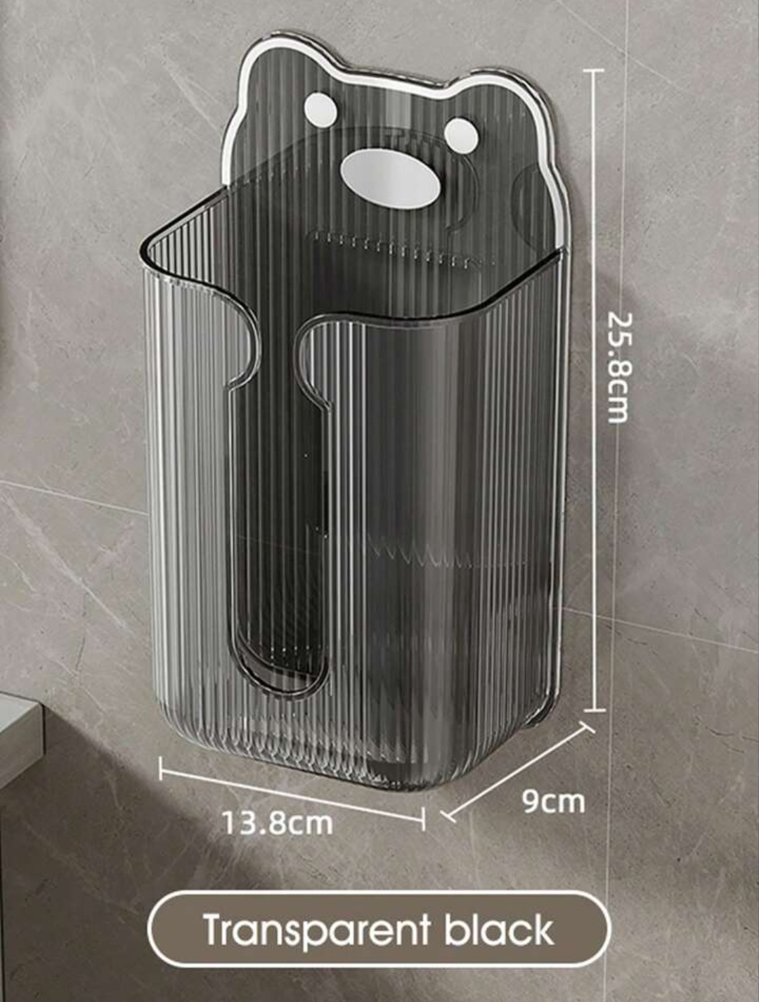 جعبه دستمال دیواری فانتزی طرح خرس عروسکی