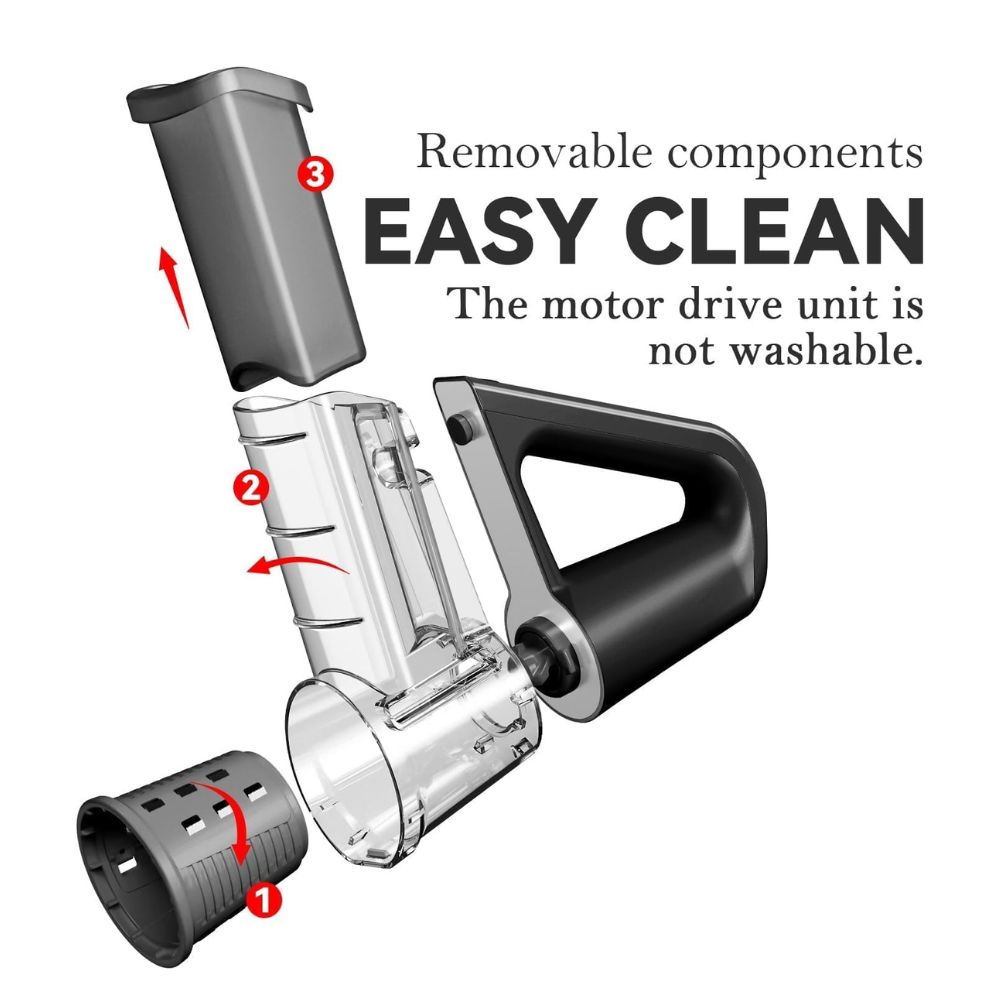 خردکن و رنده برقی بی‌سیم KEOUKE