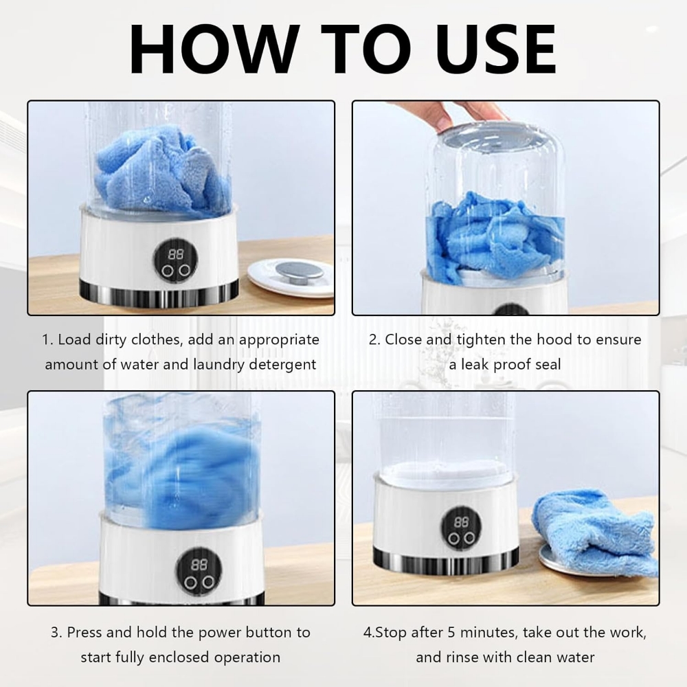 مینی واش سفری کد HB16