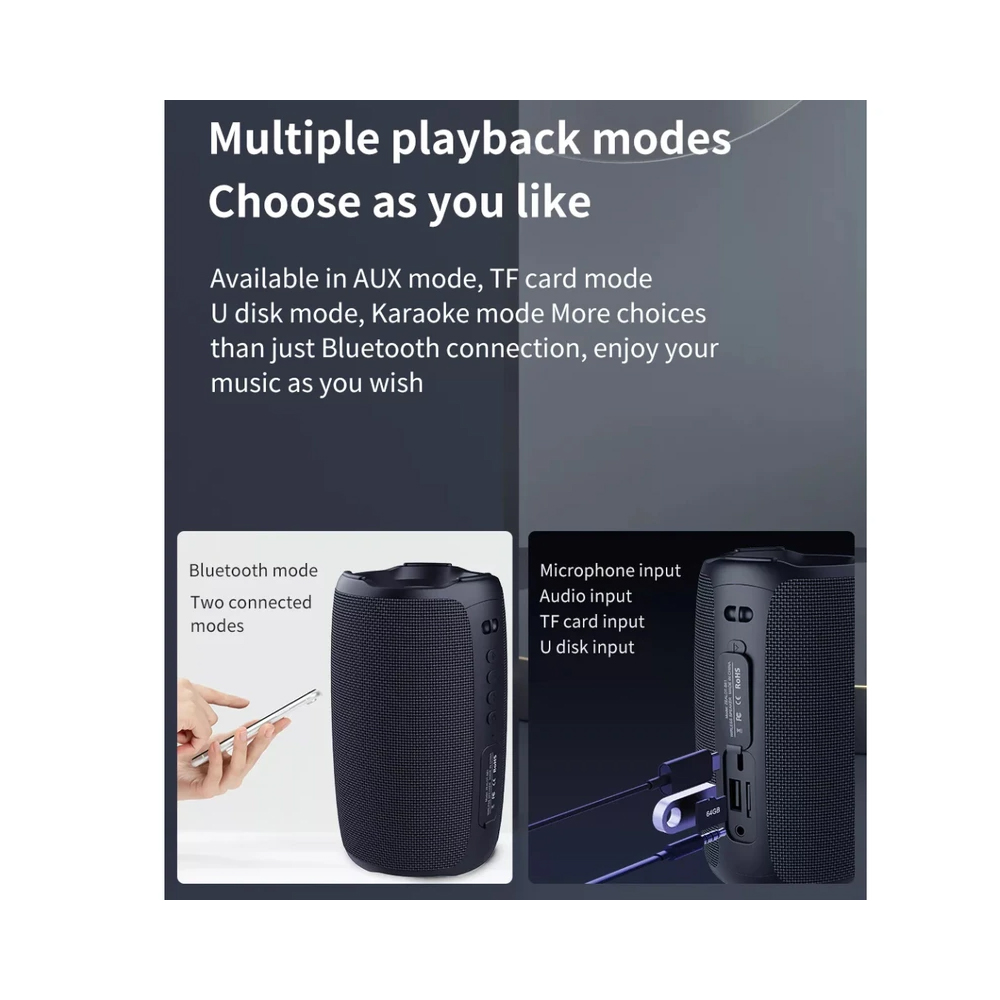 اسپیکر بلوتوثی قابل حمل zealot مدل S61M