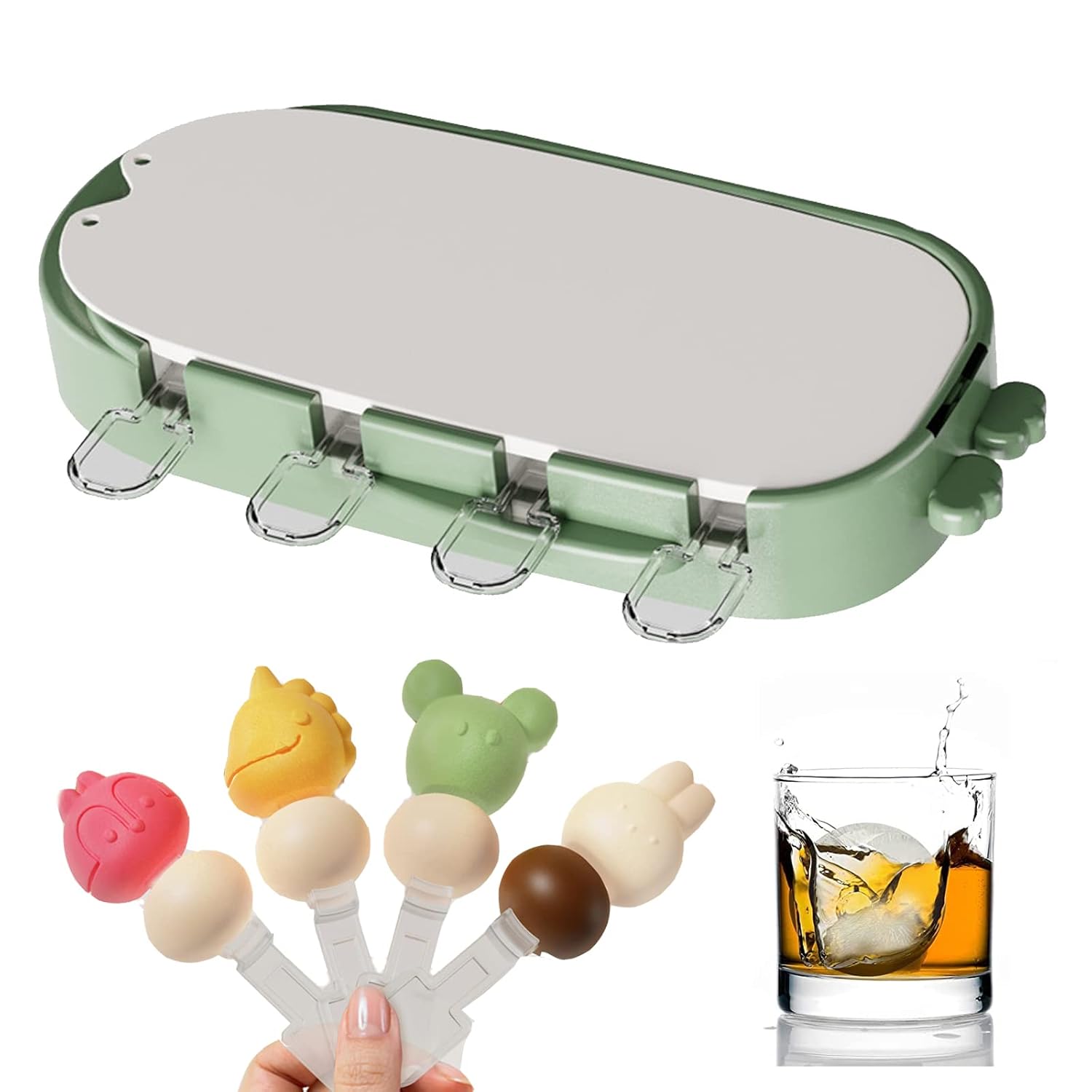 قالب بستنی سیلیکونی 4 عددی