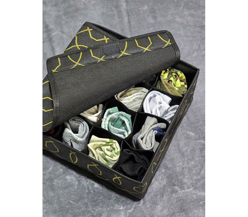 ارگانایزر کشویی 16 خانه درب‌دار