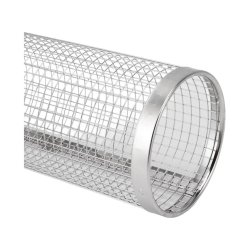 سبد گریل چرخشی استیل 20 سانتی‌متری