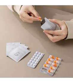 کیسه نگهدارنده آلومینیومی قرص پک 100 تایی