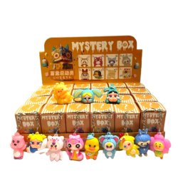 آویز عروسکی شانسی Mystery Box پک 24 عددی