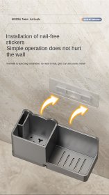 برس توالت دیواری کد HB25