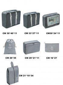  نظم دهنده مسافرتی چمدان مای هوم 7 تکه