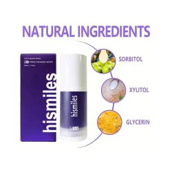 سرم اصلاح رنگ و سفیدکننده دندان Hismile V34 حجم 30 میلی لیتر اورجینال
