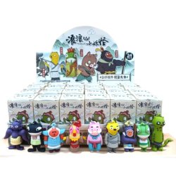 آویز عروسکی شانسی شخصیت‌های کارتونی Nobody پک 24 عددی سورپرایزی