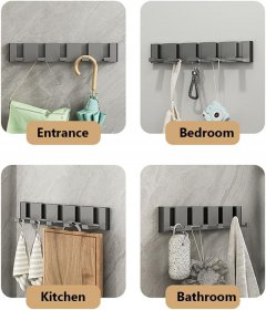 چوب‌لباسی دیواری مدرن مدل HB08