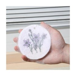 اسفنج ظرفشویی کد flower بسته 3 عددی