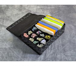 ارگانایزر توکشویی پارچه‌ای دوقلو 