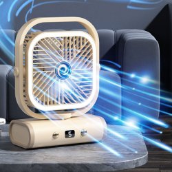 پنکه رومیزی شارژی کد HB28