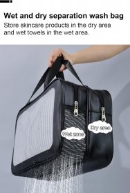 کیف لوازم آرایشی و بهداشتی مسافرتی واش بگ کد HB02