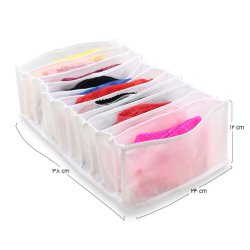 ارگانایزر پارچه‌ای کشو سفید طرح ترکیه مای هوم