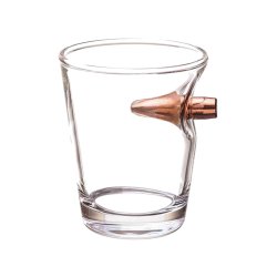 لیوان شیشه ای Lesulety طرح گلوله خورده