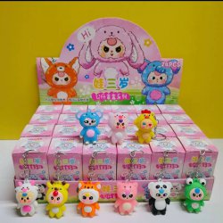 آویز عروسکی شانسی Hello Sanrio پک 24 عددی