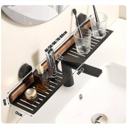 شلف دیواری چسبی سایز 40 سانتی متر