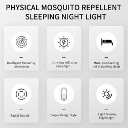 چراغ خواب و حشره‌کش برقی اولتراسونیک