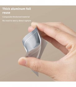 کیسه نگهدارنده آلومینیومی قرص پک 100 تایی