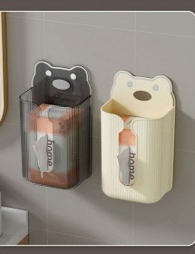 جعبه دستمال دیواری فانتزی طرح خرس عروسکی
